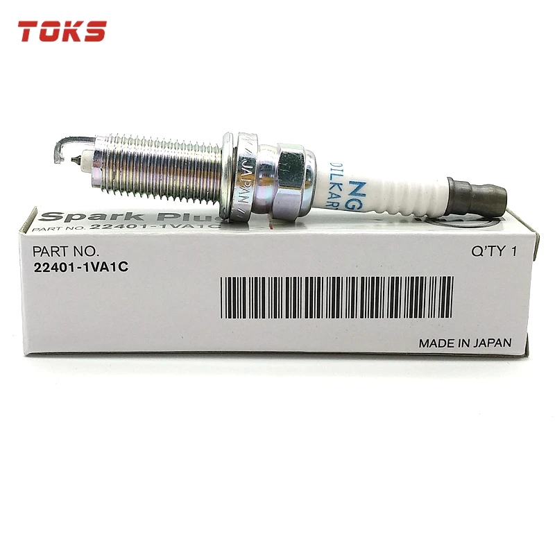 

TOKS 4-6pcs 22401-1VA1C DILKAR7D11H Dual Iridium Spark Plug for Nissan Rogue 2.0L 2017 X-TRAIL QASHQAI Engine MR20DD MR20DE