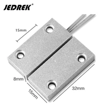 Металлический магнитный дверной датчик переключатель для сигнализации системы контроля доступа