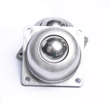 

2PCS/LOT CY38a 38mm Ball Bearing Roller Full Carbon Steel Flange Ball Transfer Unit Furniture Caster Wheel Conveyor Rollers