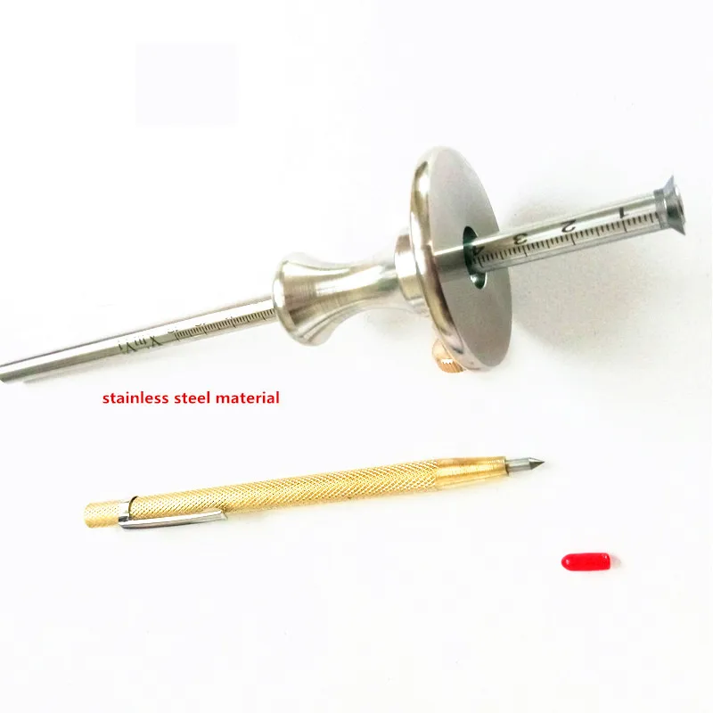 

Aluminum Alloy Woodworking Tool Wood Scribe Line Aluminum Woodworking Marking Gauge Carpenter Engraving pen