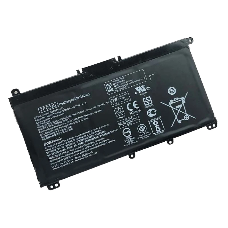 GZSM Аккумулятор для ноутбука TF03XL TF03 для hp Pavilion 15-CC 14-bf033TX Аккумулятор для ноутбука 14-bf108TX 14-bf008TU HSTNN-UB7J батарея