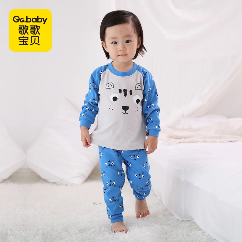 Boys Pijamas Kids Sleepwear Long Sleeve Baby Boy Pajamas Clothes For