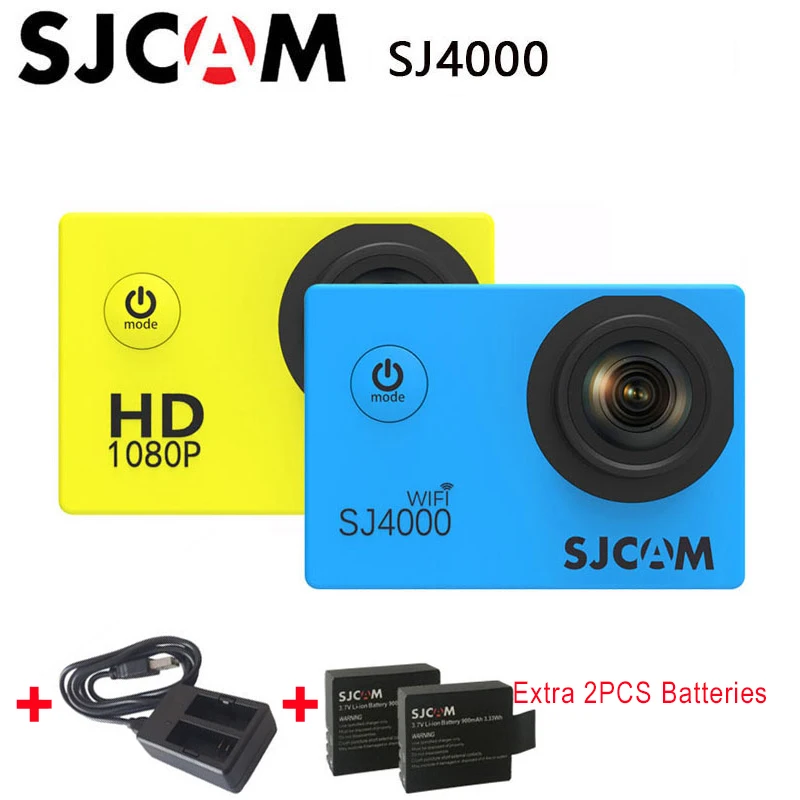 Gray D-XinXin Waterproof HD 1080P Sport Action Camera Underwater DV Video Camcorder with Waterproof Case,Camera Holder,Battery,USB Cable