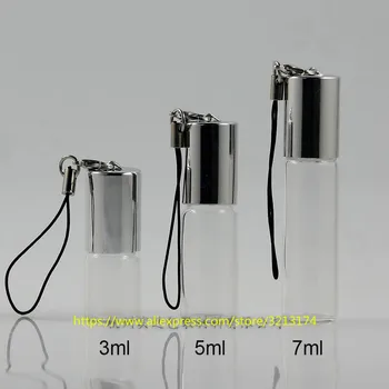 

wholesale 3ml/5ml/7ml clear transparent glass bottle glass or steel roller,roll-on/essential oil/perfume/deodorant bottle