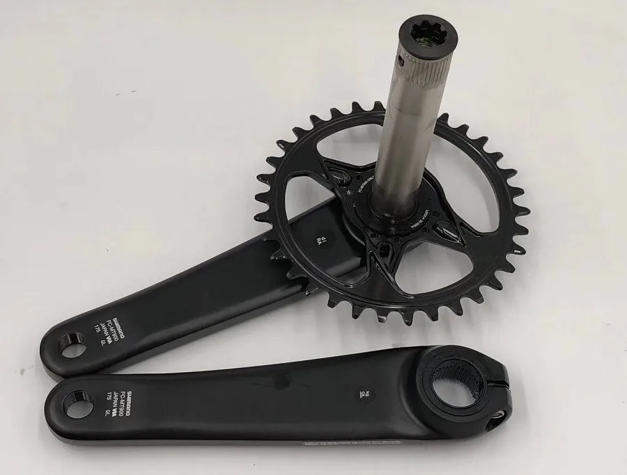 SHIMANO DEORE FC MT900 MT900-1 Hollowtech II коленчатый набор совместимый XTR Crankset 1x12-Speed MT900 32 T 34 T 170 мм 175 мм FC M9100