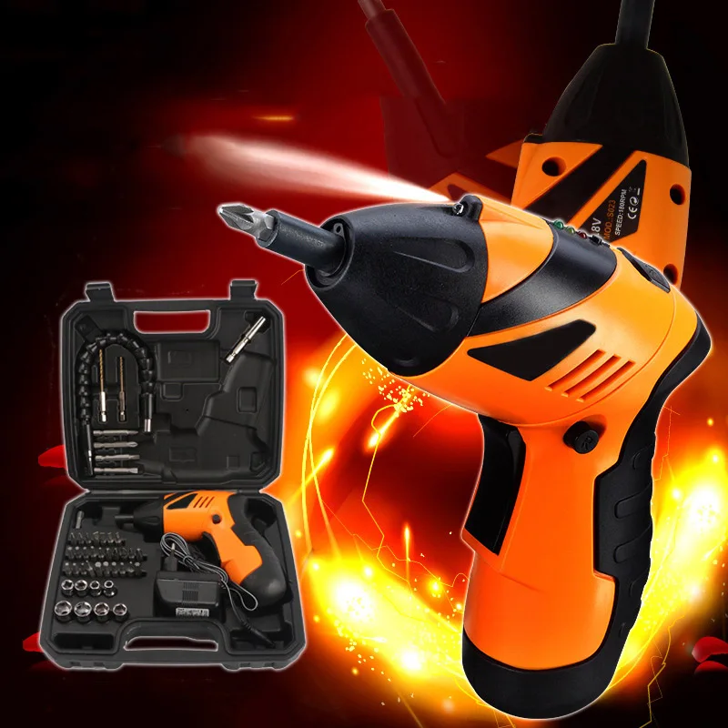 

4.8V Electric Screwdriver Multi-function Rechargeable Hand Drill Screwdriver Set Screwdriver With A Flexible Shaft