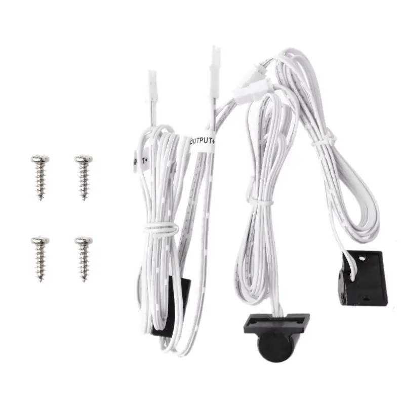 

Double Head Gated Sensor Switch DC 12V24V 4A Cabinet Closet Dual Switch 8cm Sense Distance