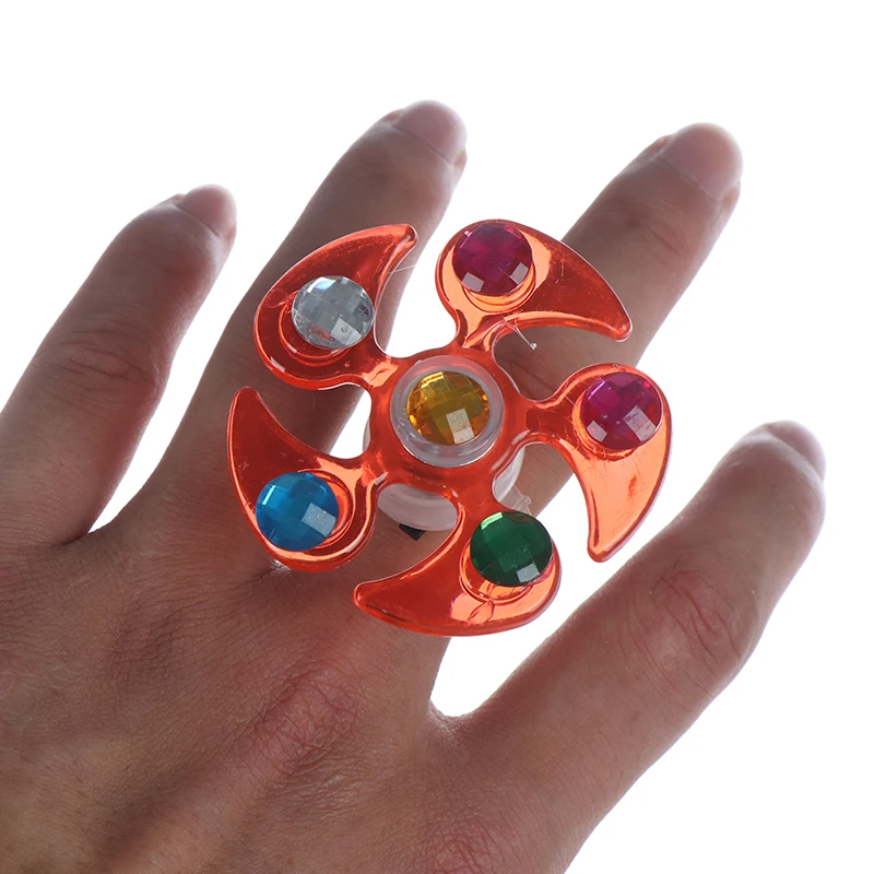 Новые товары для вечеринки Спиннер светящееся кольцо снятия стресса Fidget