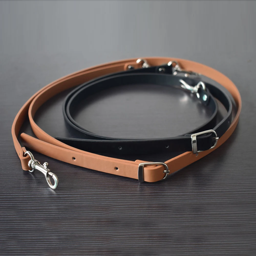 

135CM Adjustable Leather Strap Handbag Shoulder Bag Belts Handmade Replacement Silver Buckle Bag Parts Accessories for Girls