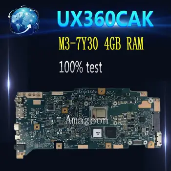

Amazoon UX360CAK 4G/M3-7Y30 4GB RAM Mainboard 90NB0BA0-R00070 For Asus U360C UX360 UX360C UX360CA Zenbook Motherboard 100% Test
