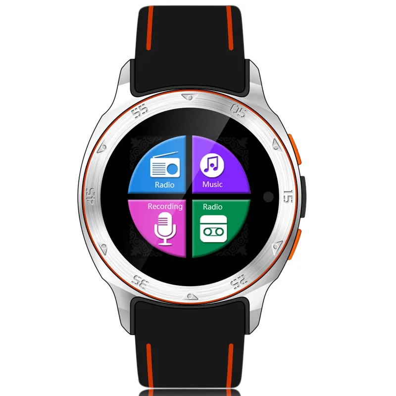 Android 4 4 S7 Waterproof Smart Watch MTK6572 BT 4 0 GPS With Music Video Player