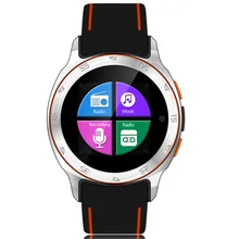 Android 4.4 S7 Wasserdichte Intelligente Uhr MTK6572 BT 4,0 GPS Mit musik Video Player Kamera Sport smartwatch Für Android PK DZ09 U8