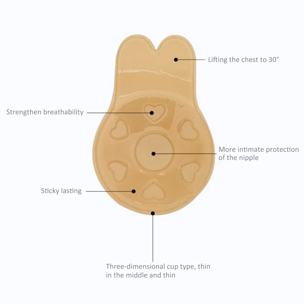 Без бретелек клейкий бюстгальтер самоклеющийся ниппель Стикини крышка многоразовый силикон невидимый белье Pad Enhancers пуш-ап бюстгальтер