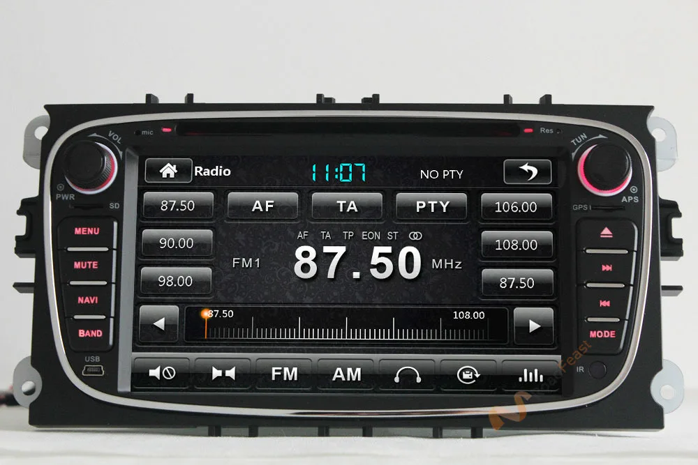 Автомагнитола RoadRision с gps навигацией для Ford Focus S max Kuga Mondeo RDS DVD мультимедийное