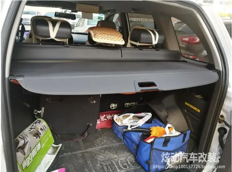 

High Qualit Car Rear Trunk Cargo Cover Security Shield Screen shade Fit For Chery Tiggo 3 2005-2018 BY EMS