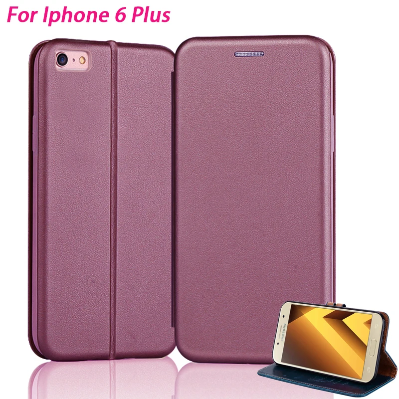 YonLinTan кожа я чехол для Apple iPhone 6 plus 6S плюс 5 &quotфлип Телефон задняя панель крышка
