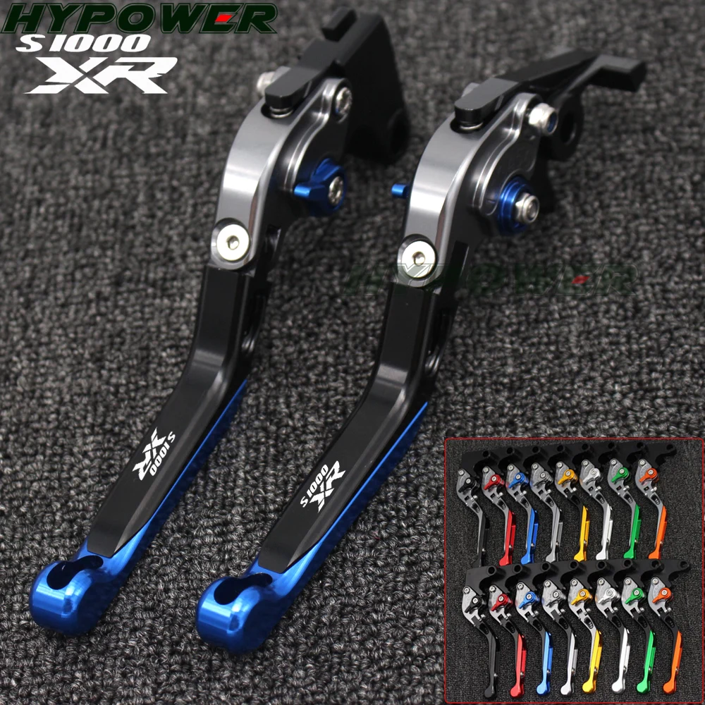 para Bmw S1000xr Alavancas de Freio de Embreagem S1000 1000xr xr s 2015 2016 Acessórios da Motocicleta Dobrável Extensíveis Logotipo S1000xr