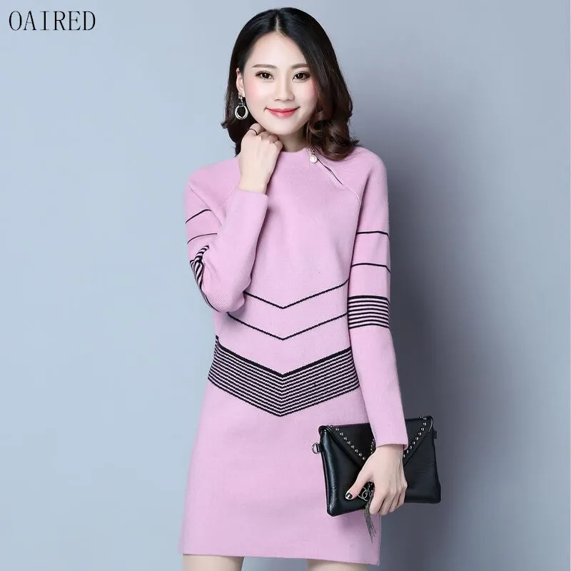 

Sweater Women Clothing 2019 New Long Sleeve Sweaters Women Coat Long Slim Spring And Autumn Pullover Female Outerwear OAIRED