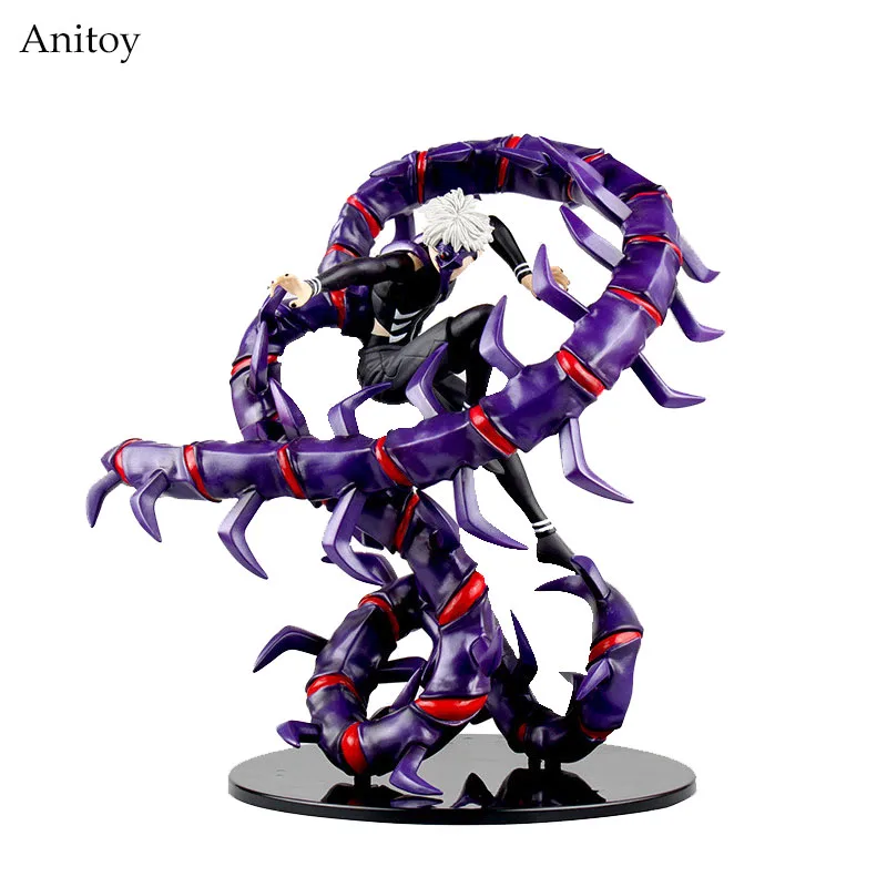 

Anime Tokyo Ghoul Kaneki Ken Generation Of Dark Jin Muyan PVC Figure Colletible Model Toy 28cm