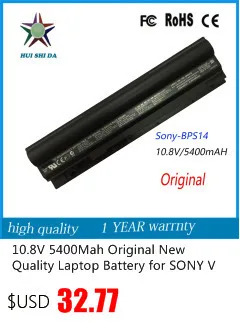 11,1 V 5200Mah качественный Аккумулятор для ноутбука SONY VGP-BPS9/S/b VGP-BPL9 BPS10 BPS9 CR23 CR33CR31