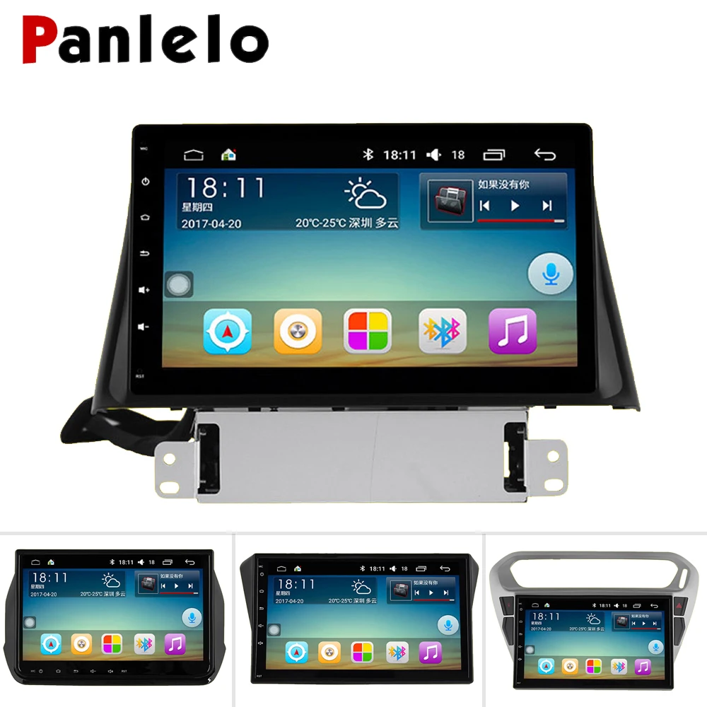 

Panlelo For Peugeot C-Quatre C3XR Android7.1 Auto radio Quad Core with Bluetooth Wifi Navigation For Peugeot 408 For Peugeot 308