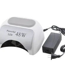 Лак для ногтей, ГЕЛЕВЫЙ, струящиеся, профессиональные, 48 Вт, led, УФ лампа, 110-220 В, Сушилка для ногтей, автоматическая, 5S, 20 s, 30 s, таймер