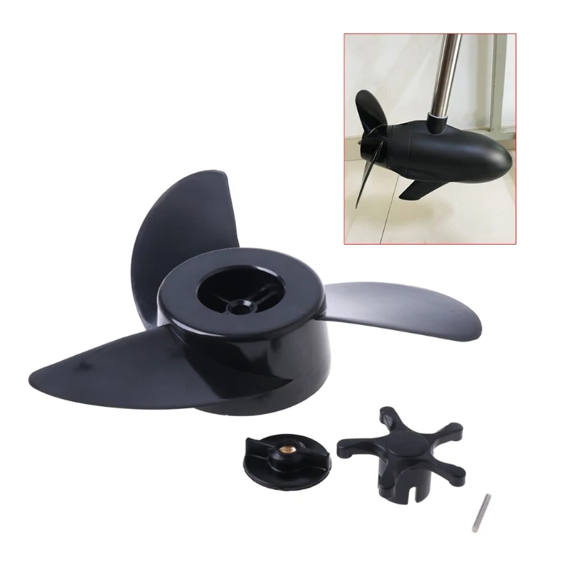 3 klingen Motor Boot Propeller Elektrische Motor Außenborder Für Haibo ET34 ET44 ET54 3 klingen Motor Boot Propeller Elektrische Motor Außenborder Für Haibo ET34 ET44 ET54