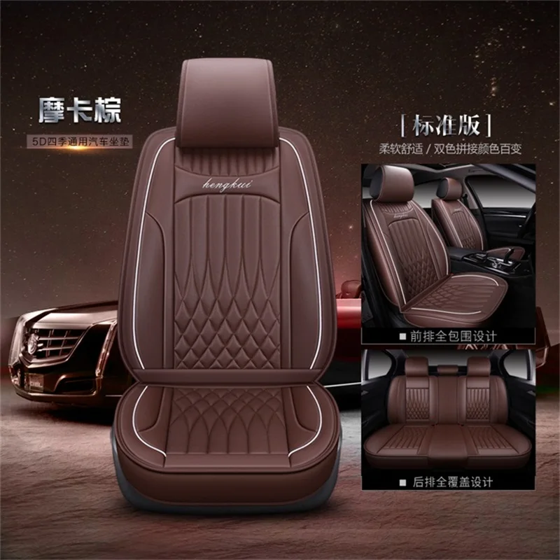 

Universal pu leather car seat cover auto seats covers for mitsubishi asx Space Star carisma Eclipse Cross galant l200 montero 20