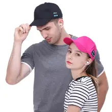 Бейсболка мужская мода Bluetooth шляпа Открытый бейсболка наушники вызова музыка шляпа солнца Кепки May11