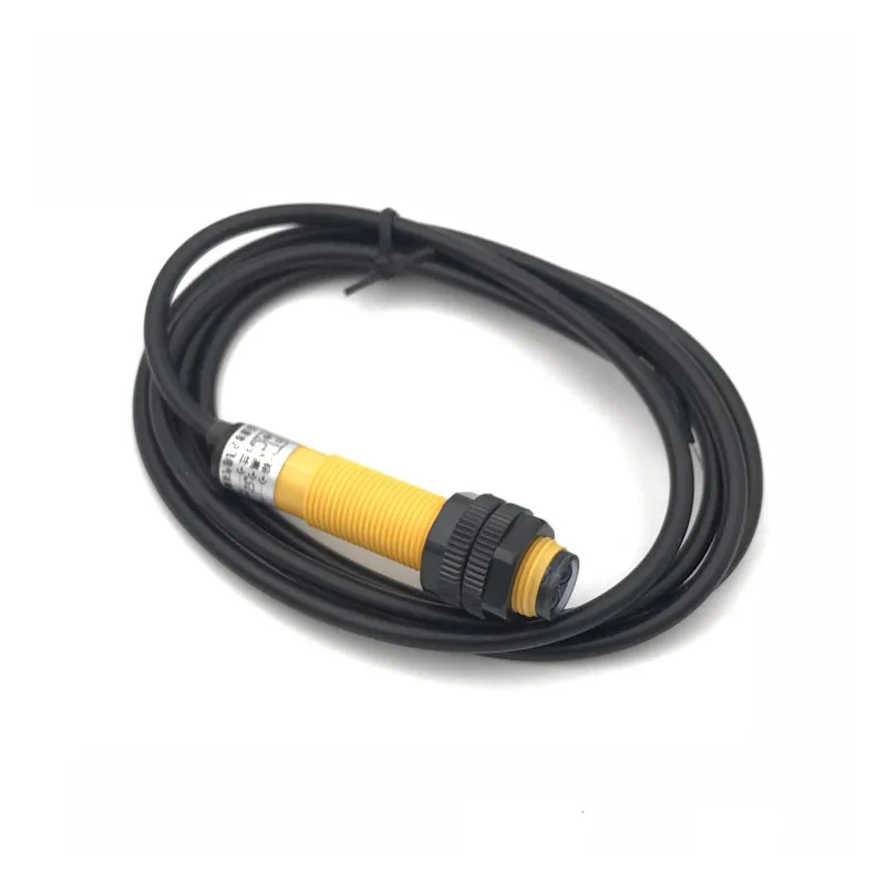 

E3F Series Photoelectric Switch Diffuse Reflection NPN Normally Open Diameter M12 PMM12-C101NA Sensor Switch