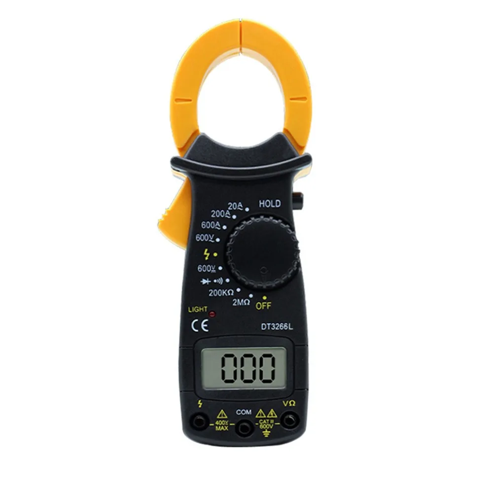 Цифровой мультиметр клещи Тестер ЖК электрик цепи обслуживания Multimetro тока
