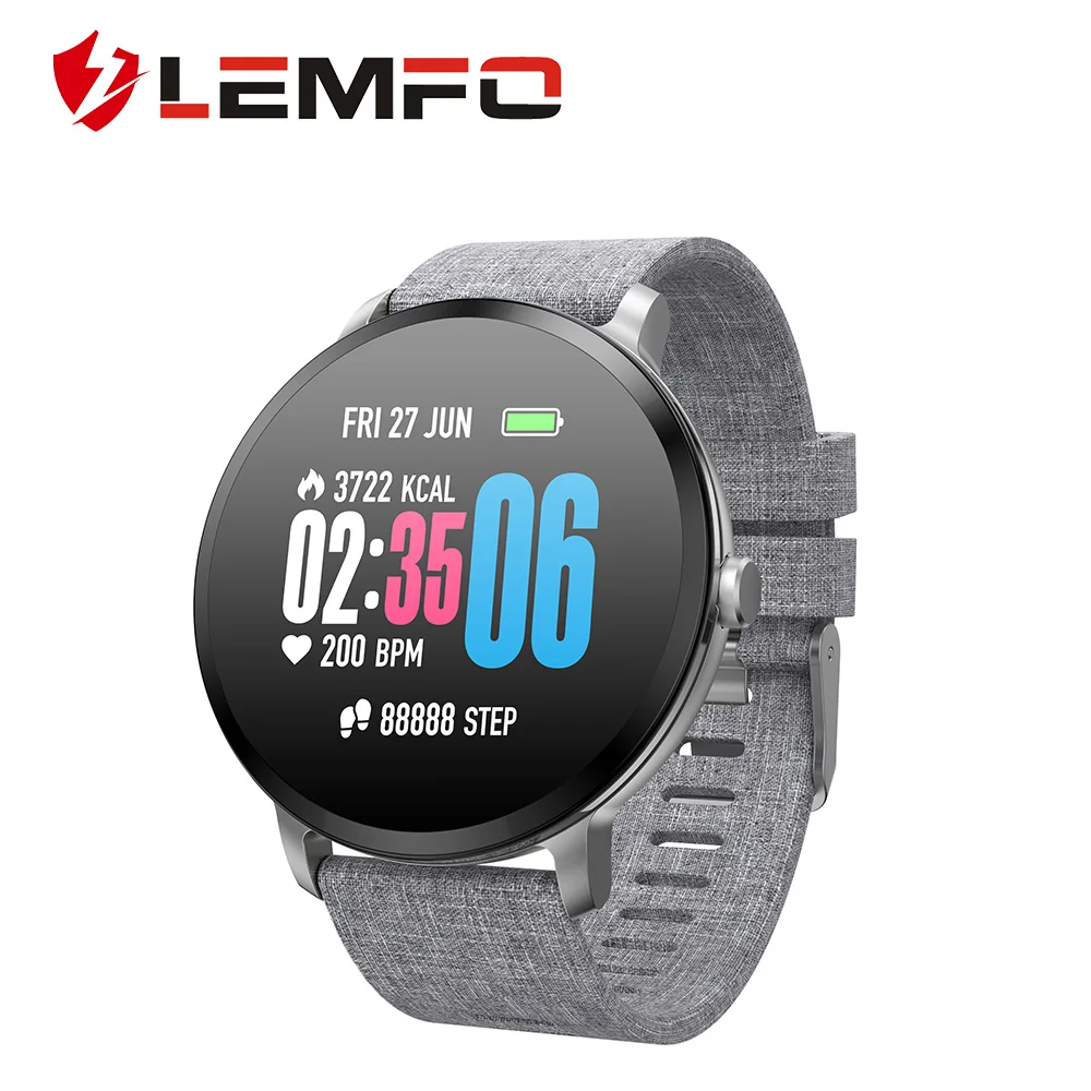 

LEMFO V11 Smart Watch Heart Rate Monitor Sport Fitness Tracker Waterproof Men Women Sport Band Bracelet for IOS Android Phone