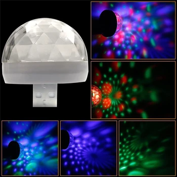 

USB Mini LED Night Light Color Changed by Sound Music Magic Lights LED Mushroom led NIGHT LAMP led lamp 40JA04