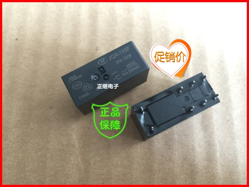 Реле JQX-115F-048-1ZS3F 8 футов 16A одна группа 1 открытая Закрытая | Обустройство дома