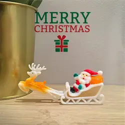 24 шт. 9,5 см Санта Клаус Рисунок Игрушки Дед Мороз Цифры Коллекция игрушки елочные украшения Рисунок Игрушки
