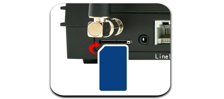 New Wireless telephone system GSM PBX with 1 SIM