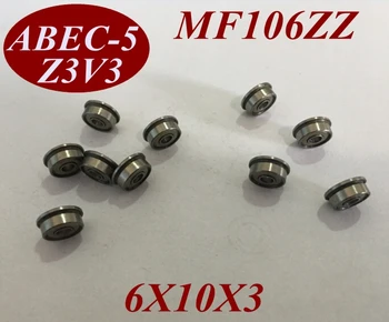 

100Pcs MF106Z MF106ZZ MF106 ZZ MF106-Z MF106-ZZ 6X10X3 MM 6*10*3 MM Miniature roller shaft motor deep groove Ball Bearing tools
