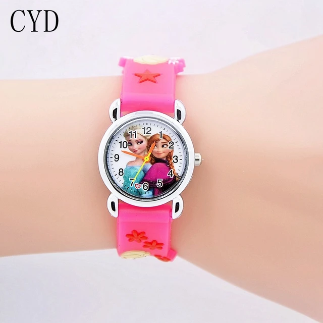 New 2018 Cartoon Princess Elsa Anna Watches Fashion Children Girls Kids Student New 2018 Cartoon Princess Elsa Anna Watches Fashion Children Girls Kids Student