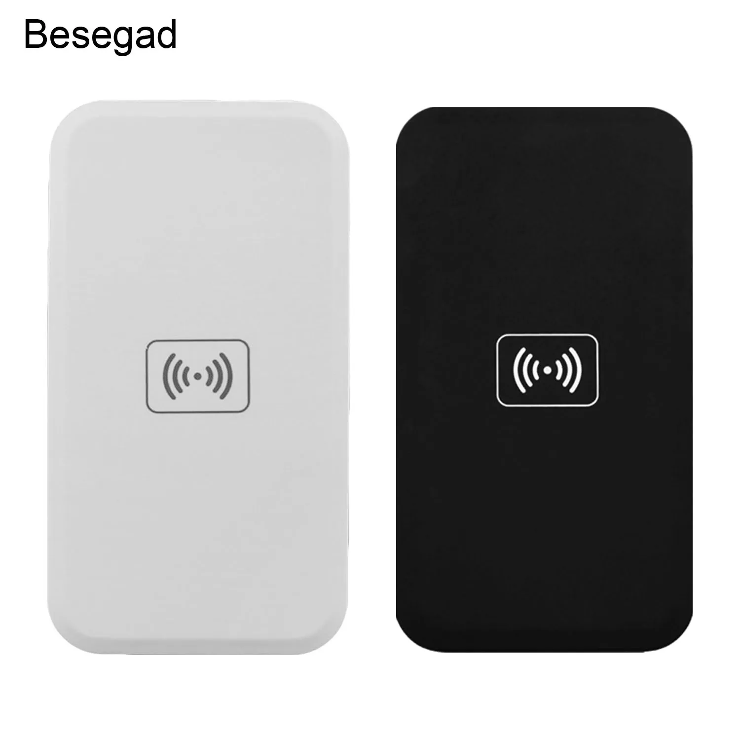 

Besegad Ultra-Thin Fast QI Wireless Charger Charging Pad Mat for Apple iPhone X 8 Plus Galaxy Note 8 S7 Edge S6 Edge Nexus 4 5