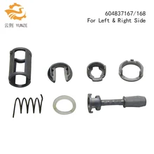 OE 604837167/168 подходит для VW GOLF 4 IV MK4 A6 SKODA FABIA POLO 9N Ремонтный комплект дверного замка для левой и правой стороны Новинка 7 шт