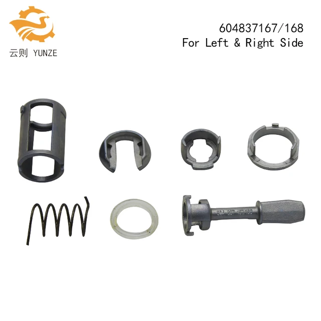 US $6.00 OE 604837167168 FIT FOR VW GOLF 4 IV MK4 A6 SKODA FABIA POLO 9N DOOR LOCK REPAIR KIT FOR LEFT RIGH
