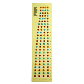 

Ukulele Fretboard Sticker Fingerboard Frets Decals Note Map for Beginner Practice