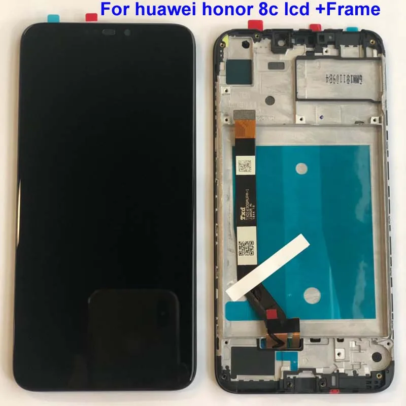 Рамка+ 6,26 ''lcd для huawei Honor 8C lcd дисплей кодирующий преобразователь сенсорного экрана в сборе для Honor Paly 8C BKK-AL10 BKK-L21 lcd