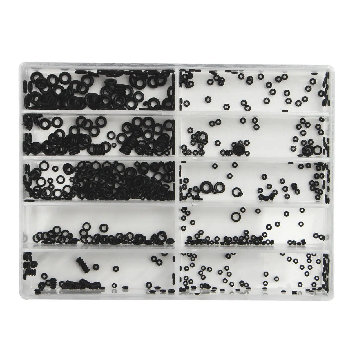 

500pcs/Box Rubber Watch Crown Washer O Ring 1.4/1.5/1.6/1.7/1.8/2.4/2.8/3.2/3.6mm For Waterproof Watches Seals Repair Tools