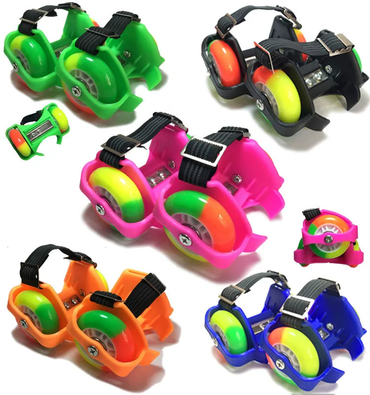 Детская роликовая обувь Роликовые коньки мужские и женские двойные колеса детская обувь один код