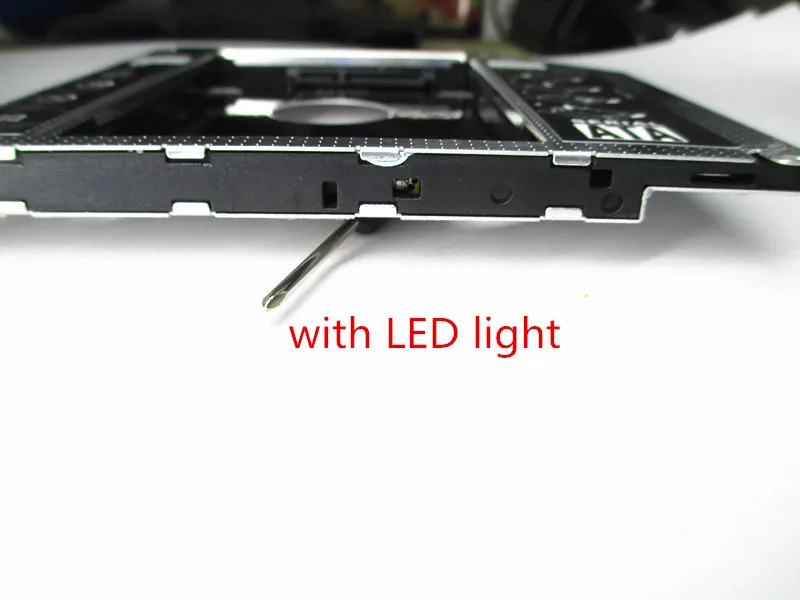 SATA 2ND HDD SDD Супер жесткий диск caddy для Apple Unibody MacBook Pro со светодиодом|drive caddy|hard drive