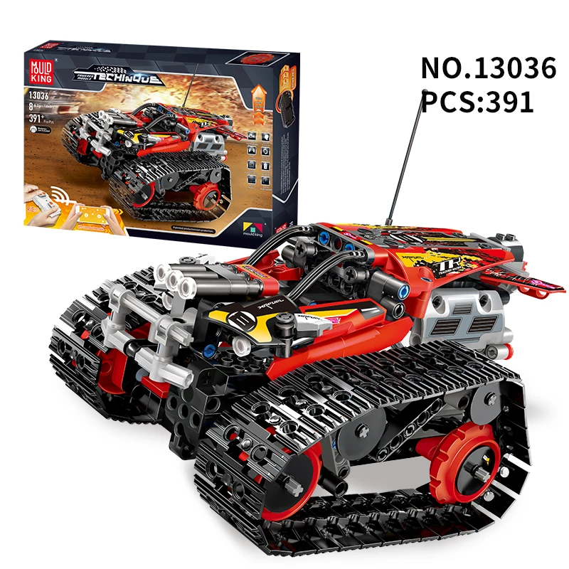 Форма King technic 13036 Rc строительные блоки трюк gp кирпичи rc Автомобиль Управление