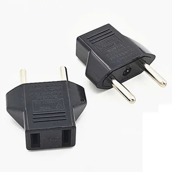 

10pcs/lot Electrical Socket European EU Power AC Plug Adapter American China Japan US To EU Euro Travel AC Power Cord Outlet