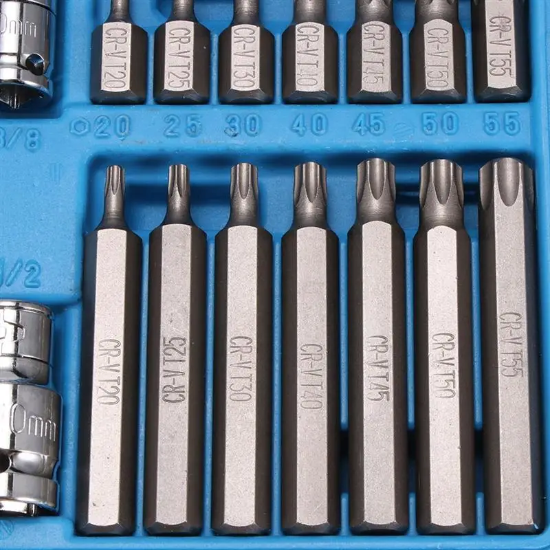 40 шт./компл. Torx с внутренним шестигранником звезда партия набор гаечных ключей биты Многофункциональные комбинированные инструменты наборы автомобильные инструменты для дома комплект