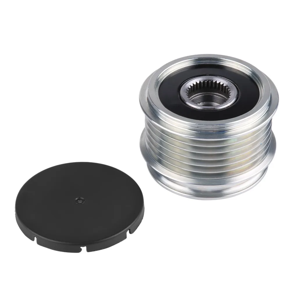 

Overrunning Alternator Pulley Freewheel Clutch Pulley Double Groove 535001210 021903119G 022903119A for Audi Ford Skoda VW Bora